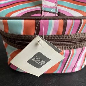 NWT! Sonia Kashuk Double Zip Train Case